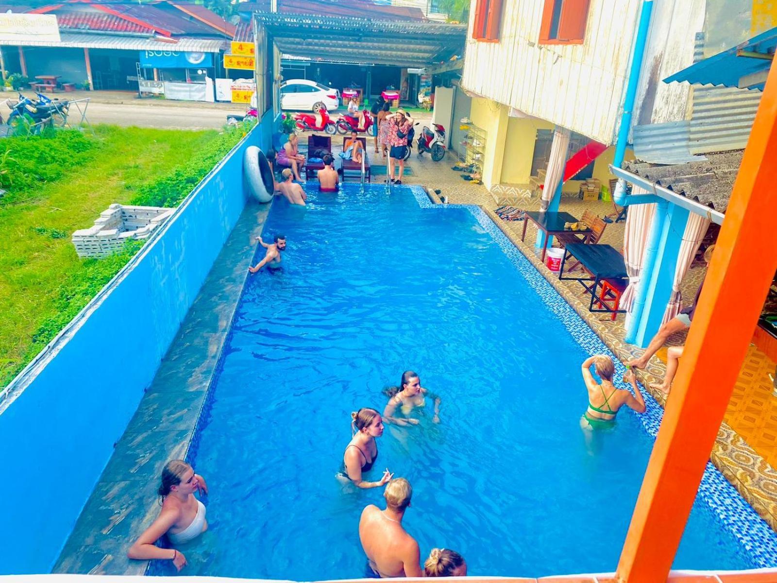 Golden Dragon House Vang Vieng Dış mekan fotoğraf