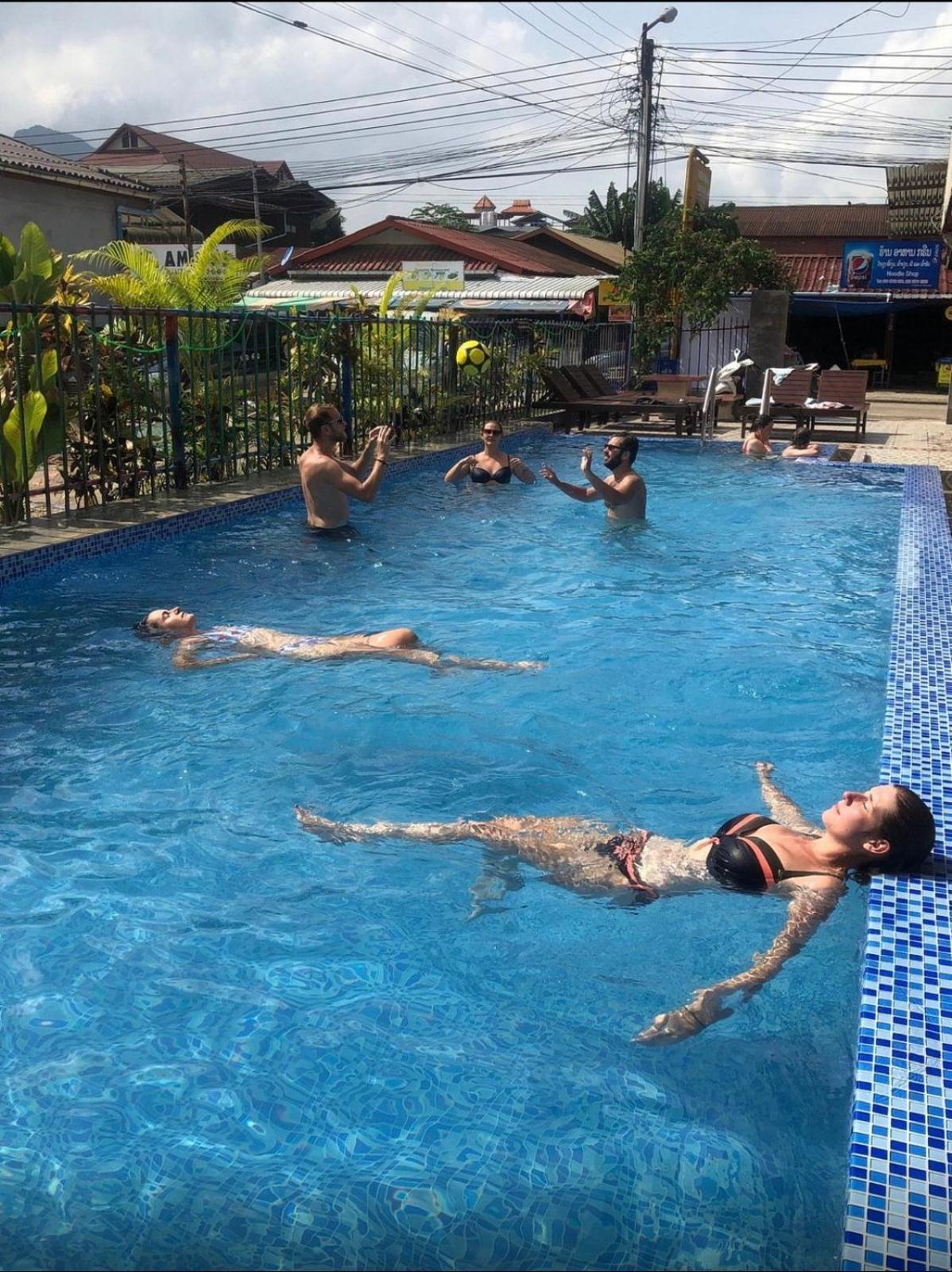 Golden Dragon House Vang Vieng Dış mekan fotoğraf