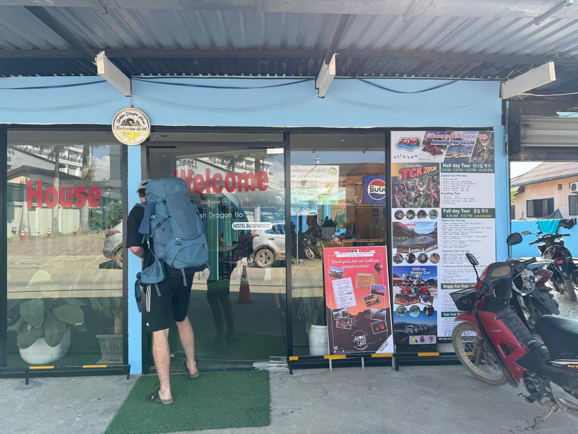 Golden Dragon House Vang Vieng Dış mekan fotoğraf
